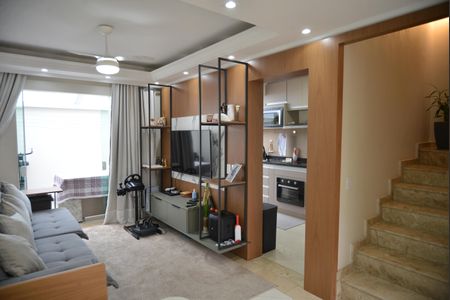 Sala de casa à venda com 3 quartos, 120m² em Vila Metalúrgica, Santo André