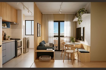 Apartamento à venda com 1 quarto, 45m² em Alípio de Melo, Belo Horizonte