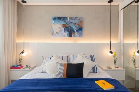 Apartamento à venda com 48m², 1 quarto e 1 vagaQuarto