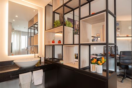 Apartamento à venda com 48m², 1 quarto e 1 vagaBanheiro