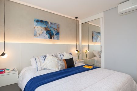 Apartamento à venda com 48m², 1 quarto e 1 vagaQuarto