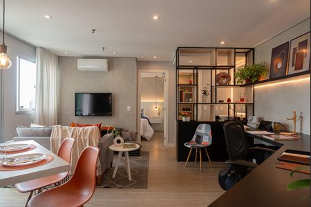 Apartamento à venda com 48m², 1 quarto e 1 vagaSala