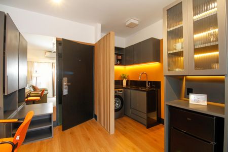 Studio à venda com 32m², 1 quarto e 1 vagaStudio