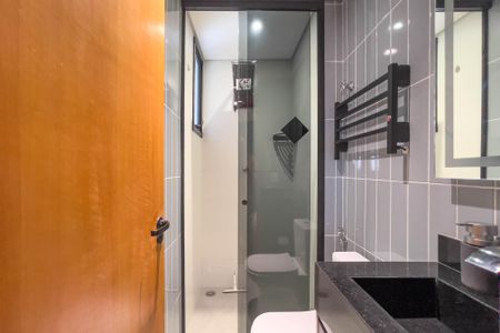 Apartamento à venda com 50m², 1 quarto e sem vagaBanheiro do quarto