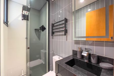 Apartamento à venda com 50m², 1 quarto e sem vagaBanheiro do quarto