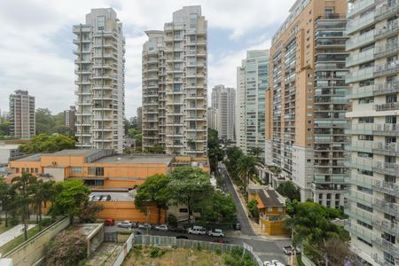 Vista de apartamento para alugar com 1 quarto, 45m² em Moema, São Paulo