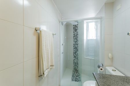 Apartamento para alugar com 45m², 1 quarto e 1 vaga Apartamento para alugar com 45m², 1 quarto e 1 vagaBanheiro da Suíte