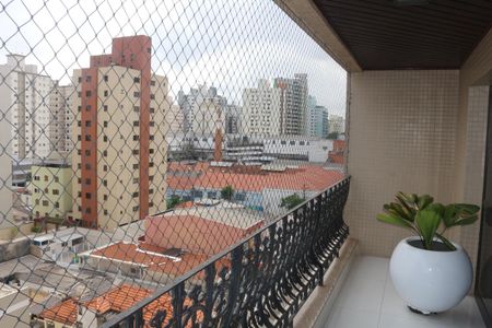 Varanda da Sala de apartamento à venda com 4 quartos, 247m² em Santa Paula, São Caetano do Sul