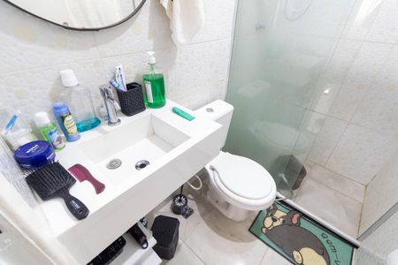 Apartamento para alugar com 48m², 2 quartos e 1 vaga Apartamento para alugar com 48m², 2 quartos e 1 vagaBanheiro