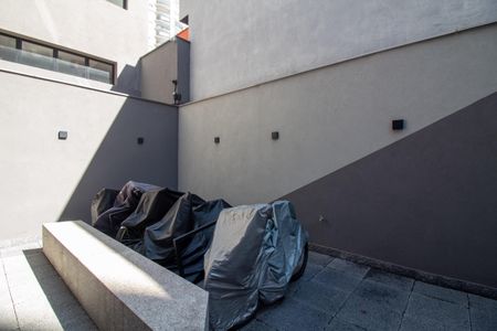 Casa de condomínio para alugar com 18m², 1 quarto e sem vaga Casa de condomínio para alugar com 18m², 1 quarto e sem vagaÁrea comum - Bicicletario