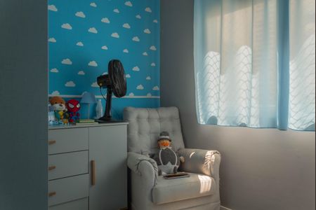 Apartamento à venda com 107m², 3 quartos e 2 vagasQuarto 2