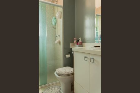 Apartamento à venda com 107m², 3 quartos e 2 vagasBanheiro da Suíte 1