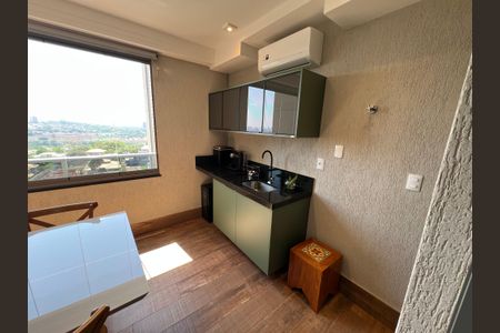 Varanda de apartamento para alugar com 3 quartos, 126m² em Residencial Colina do Ipê, Ribeirão Preto