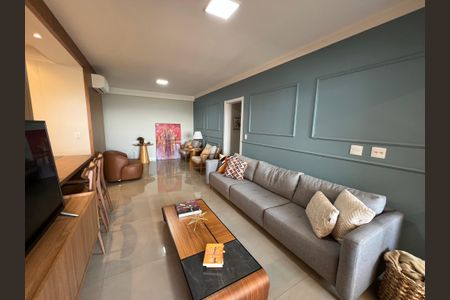 Sala de apartamento para alugar com 3 quartos, 126m² em Residencial Colina do Ipê, Ribeirão Preto
