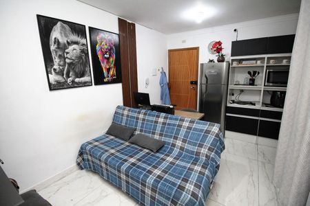 Sala de apartamento para alugar com 2 quartos, 64m² em Vila Curuçá, Santo André