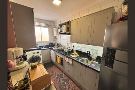 Cozinha de apartamento à venda com 2 quartos, 58m² em Vila Rosa, Novo Hamburgo