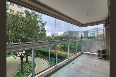 Varanda  de apartamento para alugar com 3 quartos, 108m² em Barra da Tijuca, Rio de Janeiro