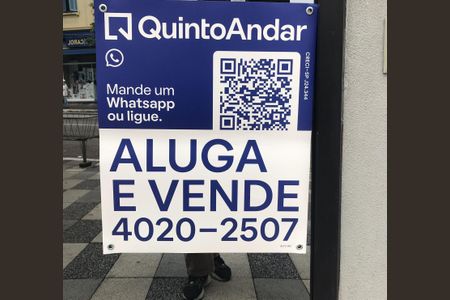 Studio para alugar com 15m², 1 quarto e sem vaga Studio para alugar com 15m², 1 quarto e sem vagaPlaca