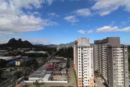 Varanda da Sala de apartamento para alugar com 2 quartos, 50m² em Jacarepaguá, Rio de Janeiro