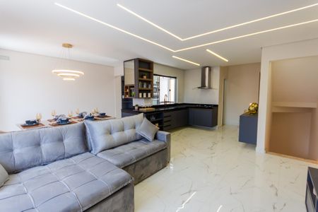 Sala de casa à venda com 3 quartos, 150m² em Vila Camilópolis, Santo André