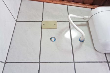 Casa para alugar com 160m², 2 quartos e 3 vagasBanheiro da Churrasqueira