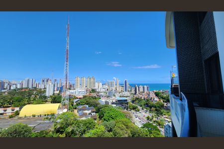 Vista da Sacada de apartamento para alugar com 3 quartos, 100m² em Ondina, Salvador
