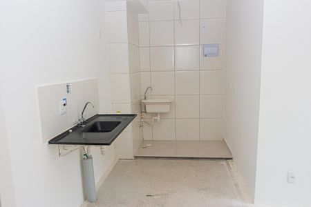 Apartamento para alugar com 34m², 2 quartos e sem vaga Apartamento para alugar com 34m², 2 quartos e sem vagaCozinha e Área de Serviço