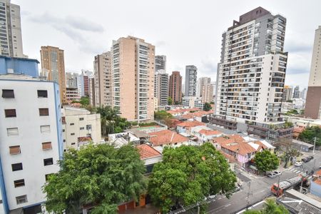Vista da varanda de apartamento à venda com 2 quartos, 87m² em Vila Mariana, São Paulo