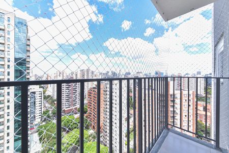 Varanda de apartamento para alugar com 1 quarto, 30m² em Campo Belo, São Paulo