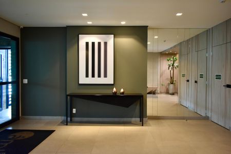 Apartamento à venda com 37m², 1 quarto e sem vaga Apartamento à venda com 37m², 1 quarto e sem vagaHall de entrada