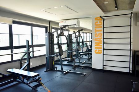 Apartamento à venda com 37m², 1 quarto e sem vaga Apartamento à venda com 37m², 1 quarto e sem vagaÁrea comum - Academia