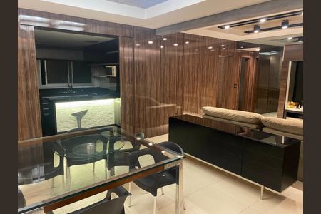Sala de apartamento para alugar com 2 quartos, 104m² em Vila da Serra, Nova Lima