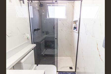 Apartamento à venda com 79m², 3 quartos e 2 vagasBanheiro da Suíte