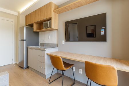 Sala de apartamento para alugar com 1 quarto, 27m² em Moema, São Paulo