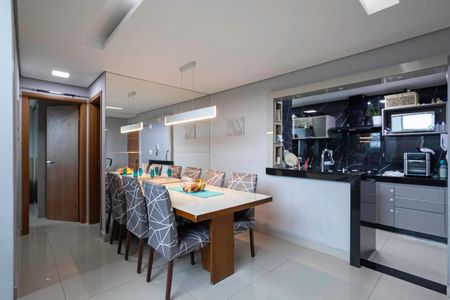 Sala de apartamento para alugar com 2 quartos, 120m² em Cabral, Contagem