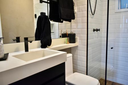 Apartamento à venda com 79m², 2 quartos e 2 vagasBanheiro Social