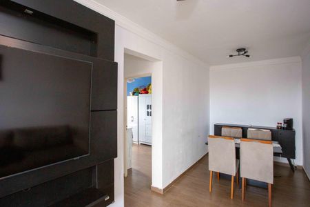 Sala de apartamento para alugar com 2 quartos, 58m² em Jardim Maria Leonor, Diadema