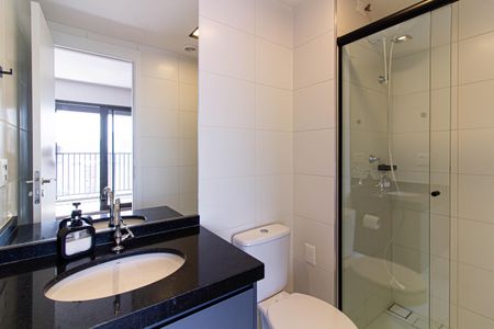 Studio para alugar com 32m², 1 quarto e sem vagaBanheiro