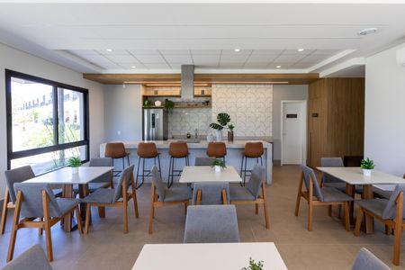 Casa de condomínio à venda com 138m², 3 quartos e 4 vagasÁrea comum - Salão de Festas