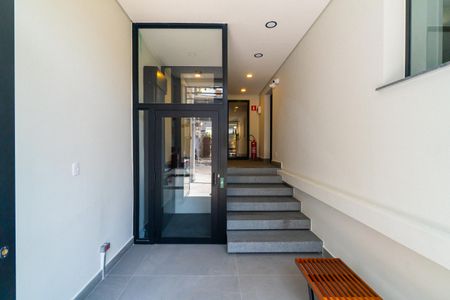 Studio à venda com 22m², 1 quarto e sem vagaHall social