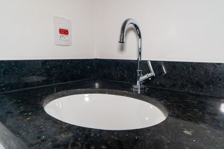 Studio à venda com 22m², 1 quarto e sem vagaBanheiro Detalhe