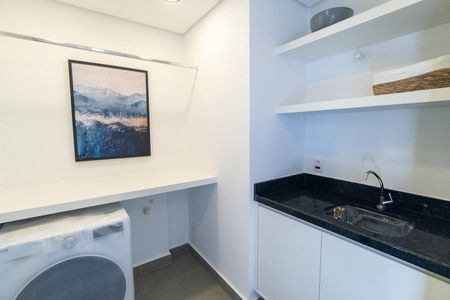 Área comum - Lavanderia de kitnet/studio à venda com 1 quarto, 22m² em Mirandópolis, São Paulo