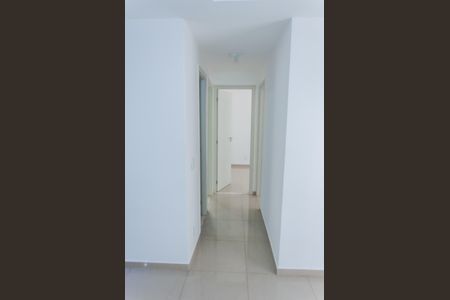 Apartamento à venda com 56m², 3 quartos e 1 vagaCorredor para os quartos e banheiro 
