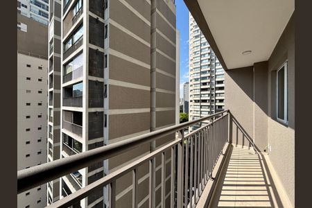 Varanda de apartamento para alugar com 1 quarto, 30m² em Vila Olímpia, São Paulo