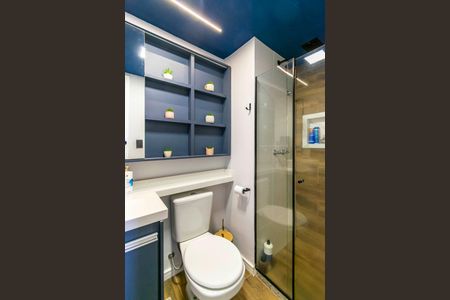 Apartamento para alugar com 60m², 2 quartos e 1 vaga Apartamento para alugar com 60m², 2 quartos e 1 vagaBanheiro da Suíte