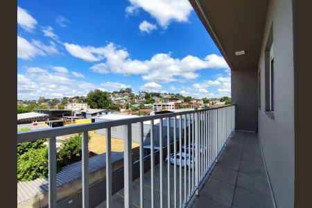 varanda de apartamento para alugar com 2 quartos, 48m² em Primavera, Novo Hamburgo
