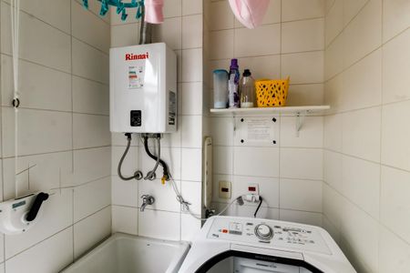 Casa de condomínio à venda com 126m², 4 quartos e 3 vagasDetalhe da area de serviço