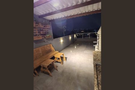 Varanda de casa de condomínio à venda com 2 quartos, 135m² em Campestre, Santo André