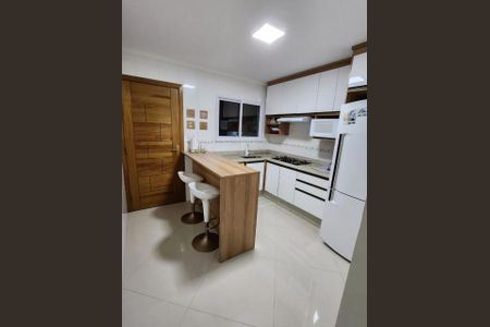 Cozinha de casa de condomínio para alugar com 2 quartos, 135m² em Campestre, Santo André