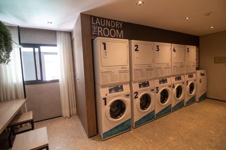 Studio para alugar com 25m², 1 quarto e sem vaga Studio para alugar com 25m², 1 quarto e sem vagaÁrea comum -Lavanderia